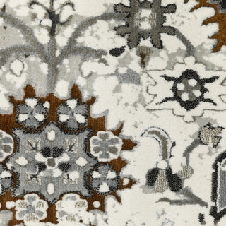 Galion Distressed Stains Ivory/Multi Indoor Area Rug, 7'10"x10'10"