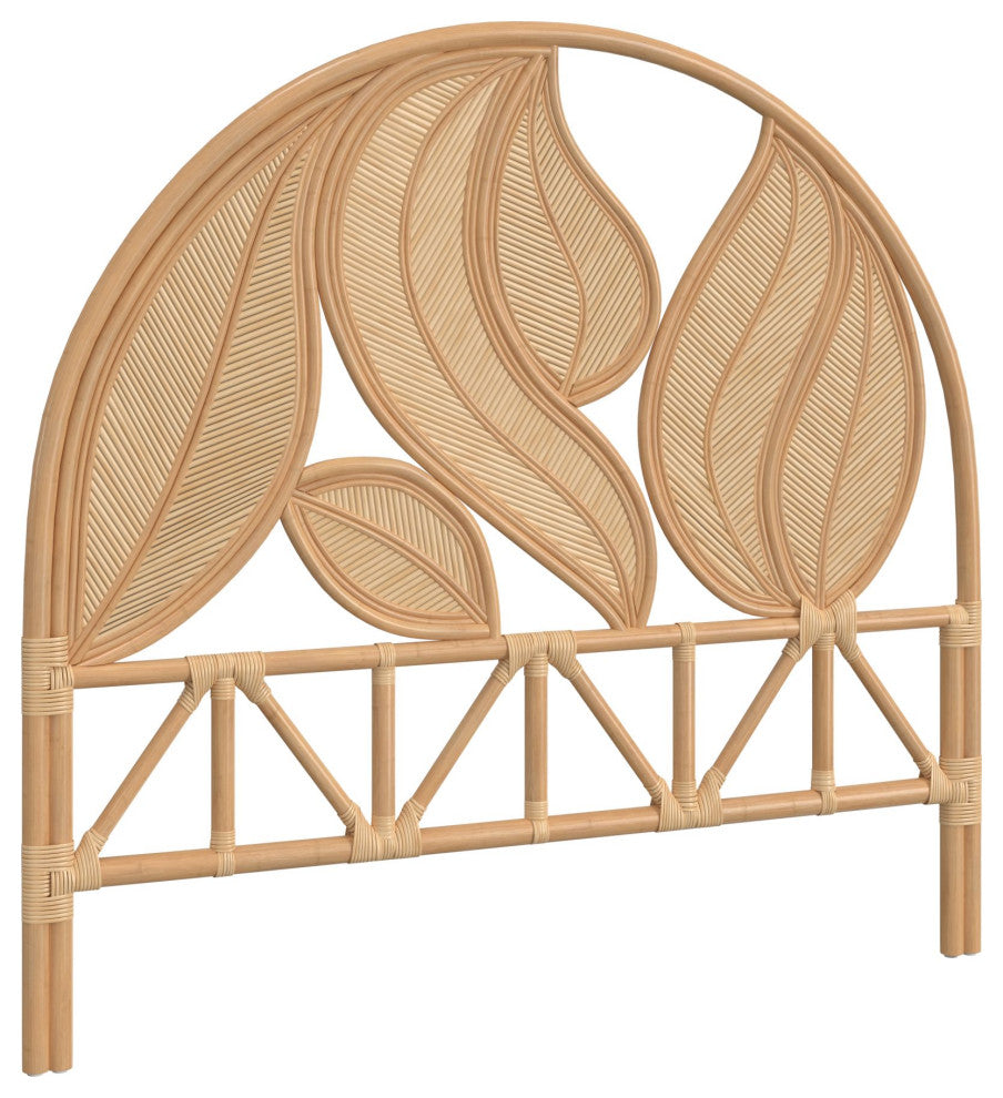 Palm Springs Rattan Headboard, Natural, Twin Size