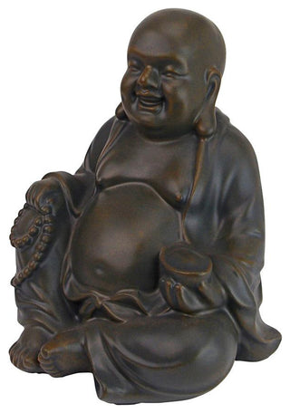 Design Toscano Medium Laughing Buddha Statue