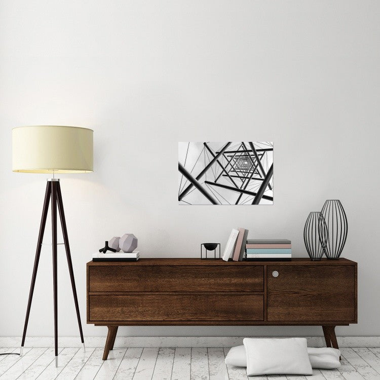 "Lines" Stretched Canvas Giclee by Carla Vermeend, 30"x20"