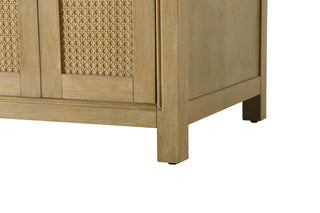 Home Living 24" Single Bathroom Vanity, Linen Oak