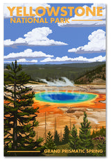 Lantern Press 'National Park 14' Canvas Art, 16" x 24"