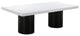Nova White Lacquer Dining Table