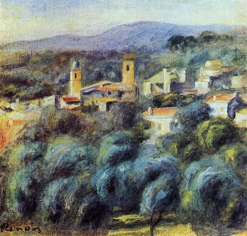 Pierre Auguste Renoir Cros-de-Cagnes Wall Decal