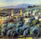 Pierre Auguste Renoir Cros-de-Cagnes Wall Decal
