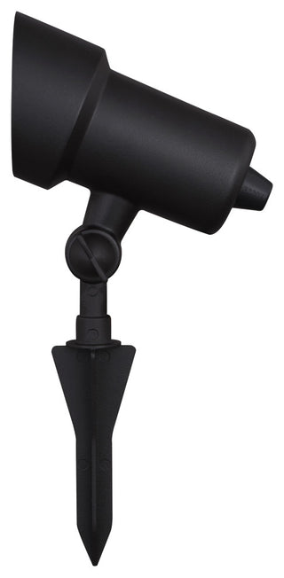 Low-Voltage Aluminum Black Outdoor Landscape Path Flood Light LED Clear Glass