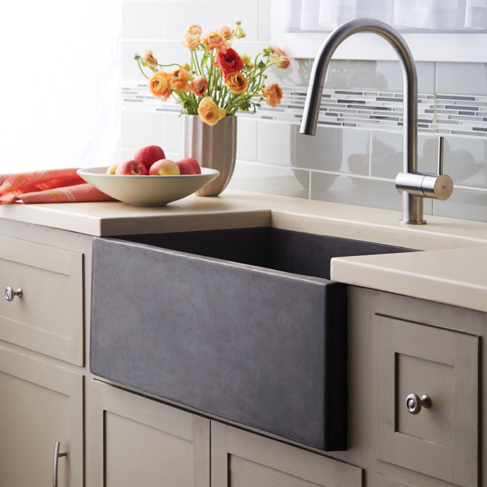 Farmhouse 3018 Kitchen Sink, Slate