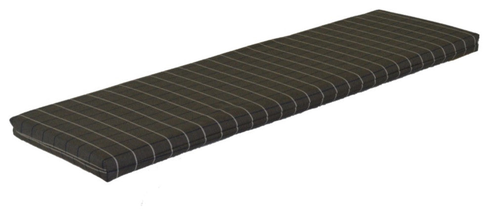 Swing Bed Cushion, Cottage Gray, 5 Foot, 4" Thick