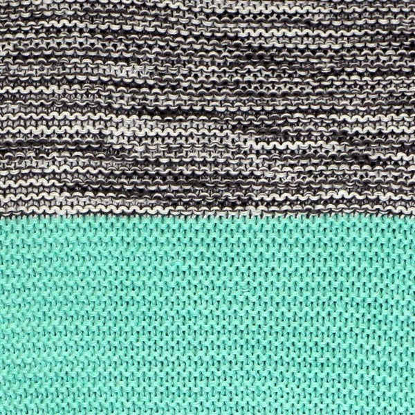 Pillow Decor, Hygge Espen Knit Pillow, Celeste Green