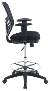 Black Articulate Drafting Chair