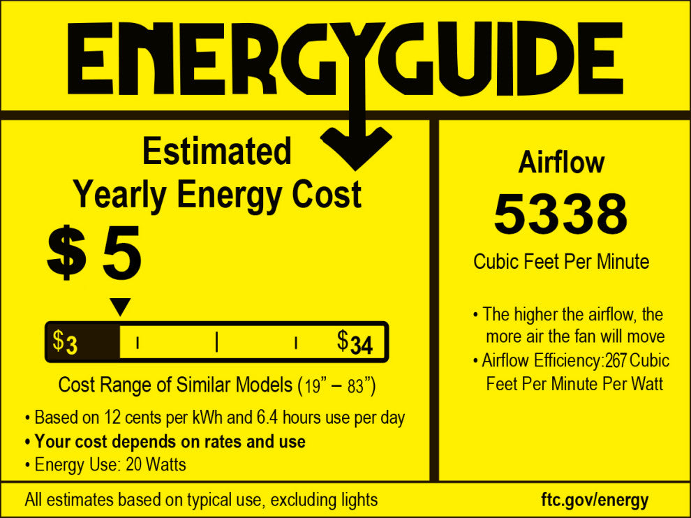 Sully 52" App/Remote 6-Speed LED Ceiling Fan, Dark Brown Wood/White