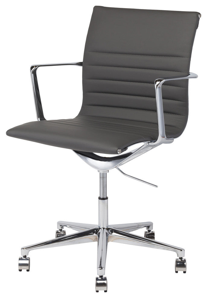 Antonio Office Chair in Grey by Nuevo