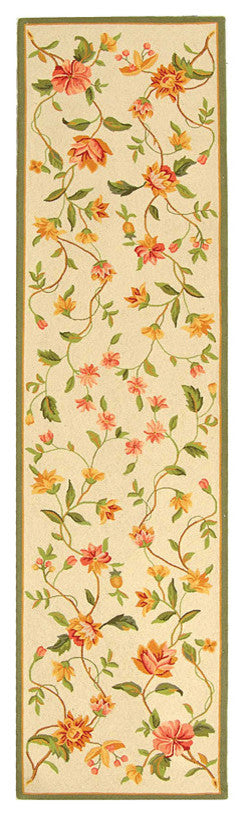 Safavieh Chelsea hk263a Floral Rug, Ivory, 2'6"x4'0"