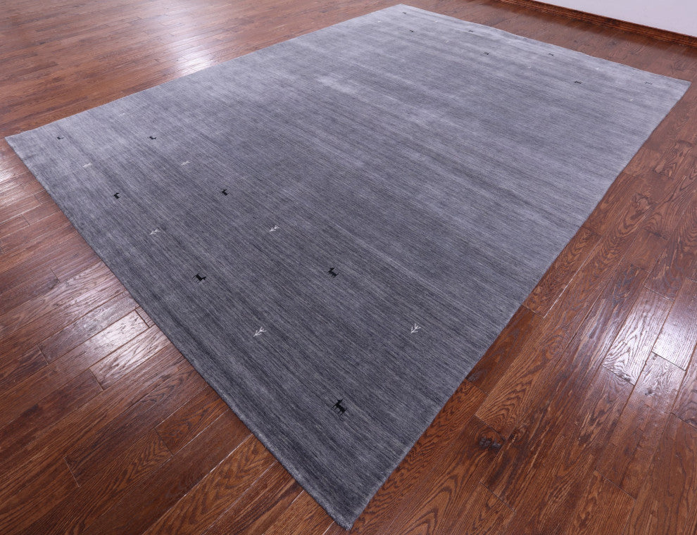 10' 0" X 14' 0" Persian Gabbeh Hand Knotted Wool Rug - Q15255