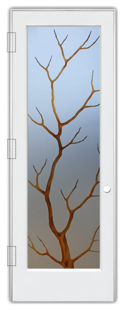 Interior Prehung Door or Interior Slab Door - Branch Out - Primed - 30" x...