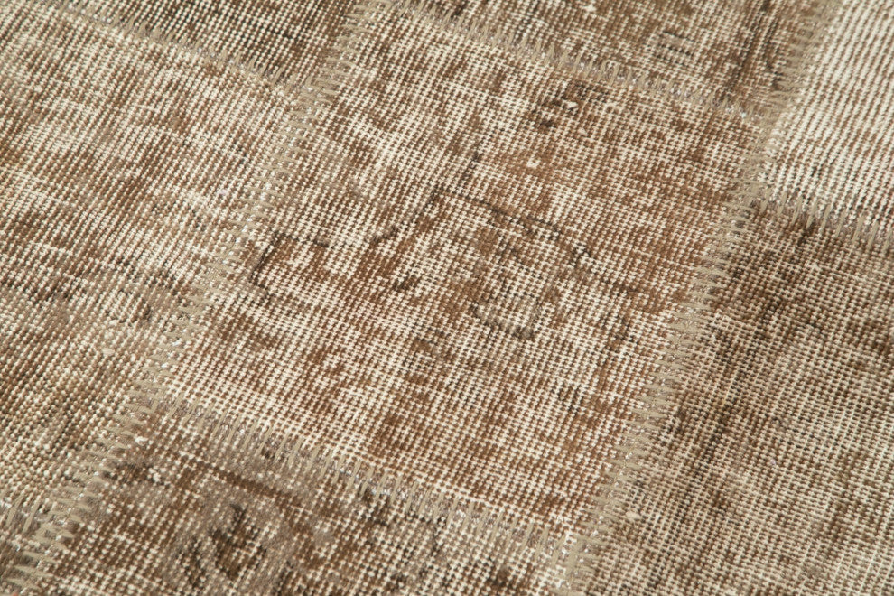 Rug N Carpet - Handwoven Oriental 2' 10" x 7' 3" Boho Patchwork Runner Rug