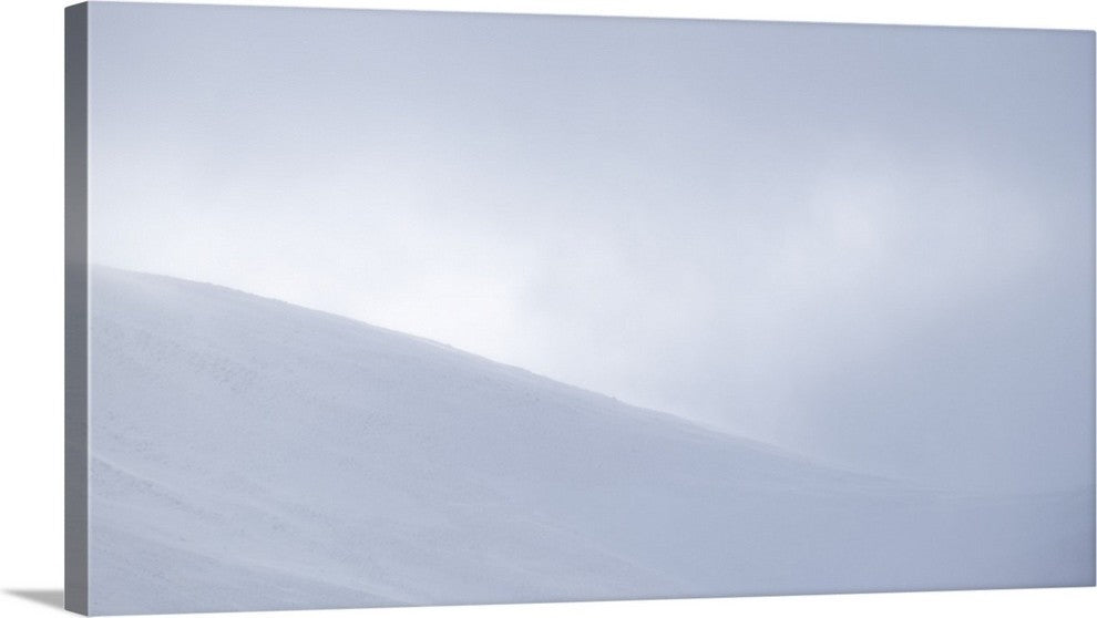 "Mountain Silence" Wrapped Canvas Art Print, 48"x26"x1.5"