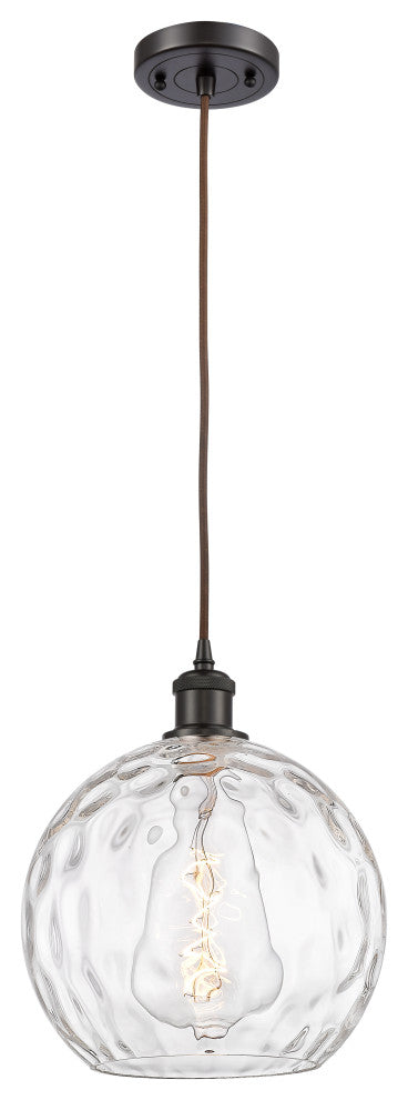 Innovations 516-1P-OB-G1215-10-LED 1-Light Mini Pendant, Oil Rubbed Bronze