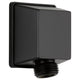 Delta Square Wall Elbow for Hand Shower, Matte Black, 50570-BL