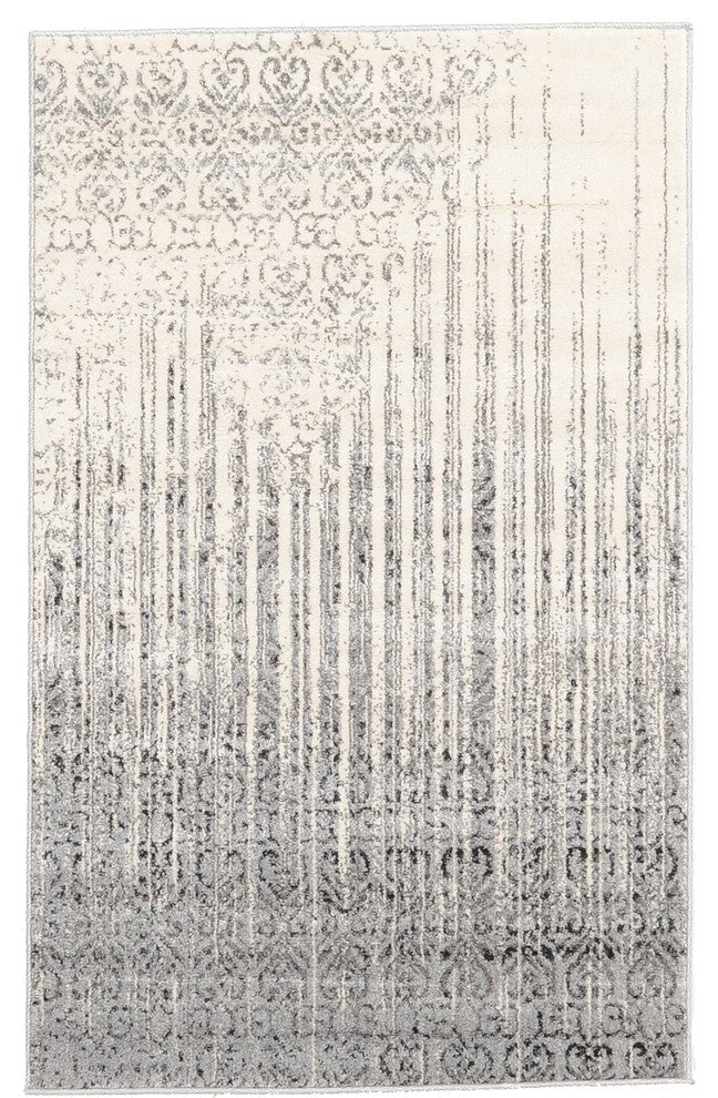 Unique Loom Gray Del Mar Jennifer 3' 3 x 5' 3 Area Rug