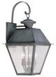 Mansfield Outdoor Wall Lantern, Charcoal