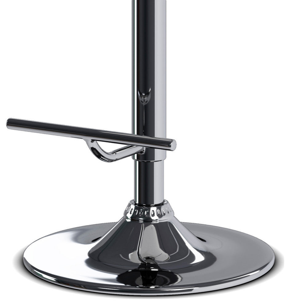 Marana Bentwood Adjustable Swivel Bar Stool, Deep Tan