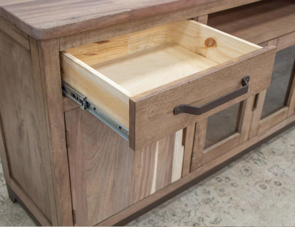 Natural Parota Wood Sideboard - 70"
