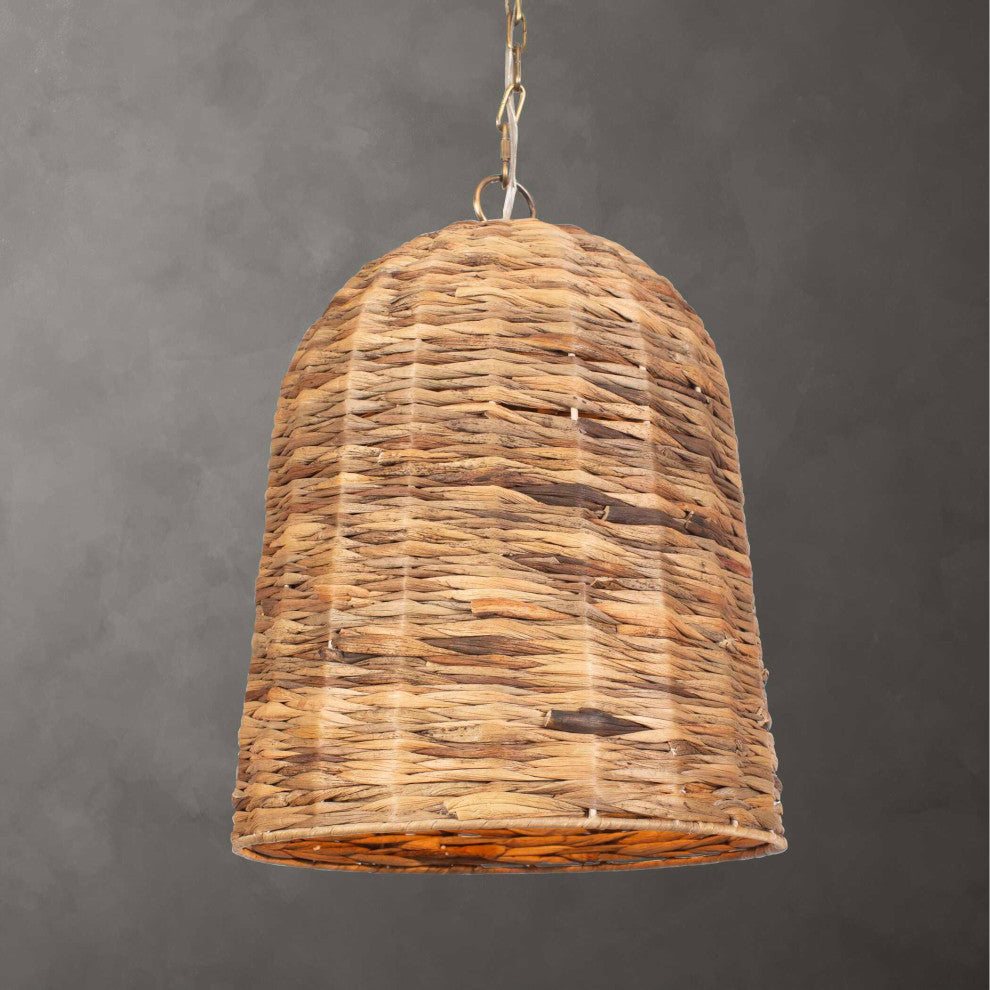 Uttermost Rotorua 1 Light Sea Grass Pendant
