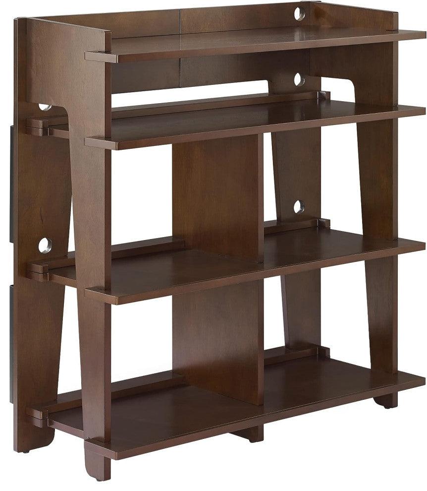 Soho Record Storage Console In Mahogany