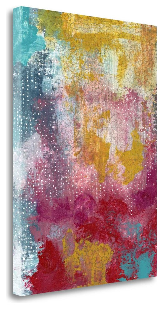 "Sprinkles Abstract" By Sarah Ogren, Giclee Print on Gallery Wrap Canvas
