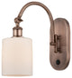 Innovations 518-1W-AC-G111-LED 1-Light Sconce, Antique Copper