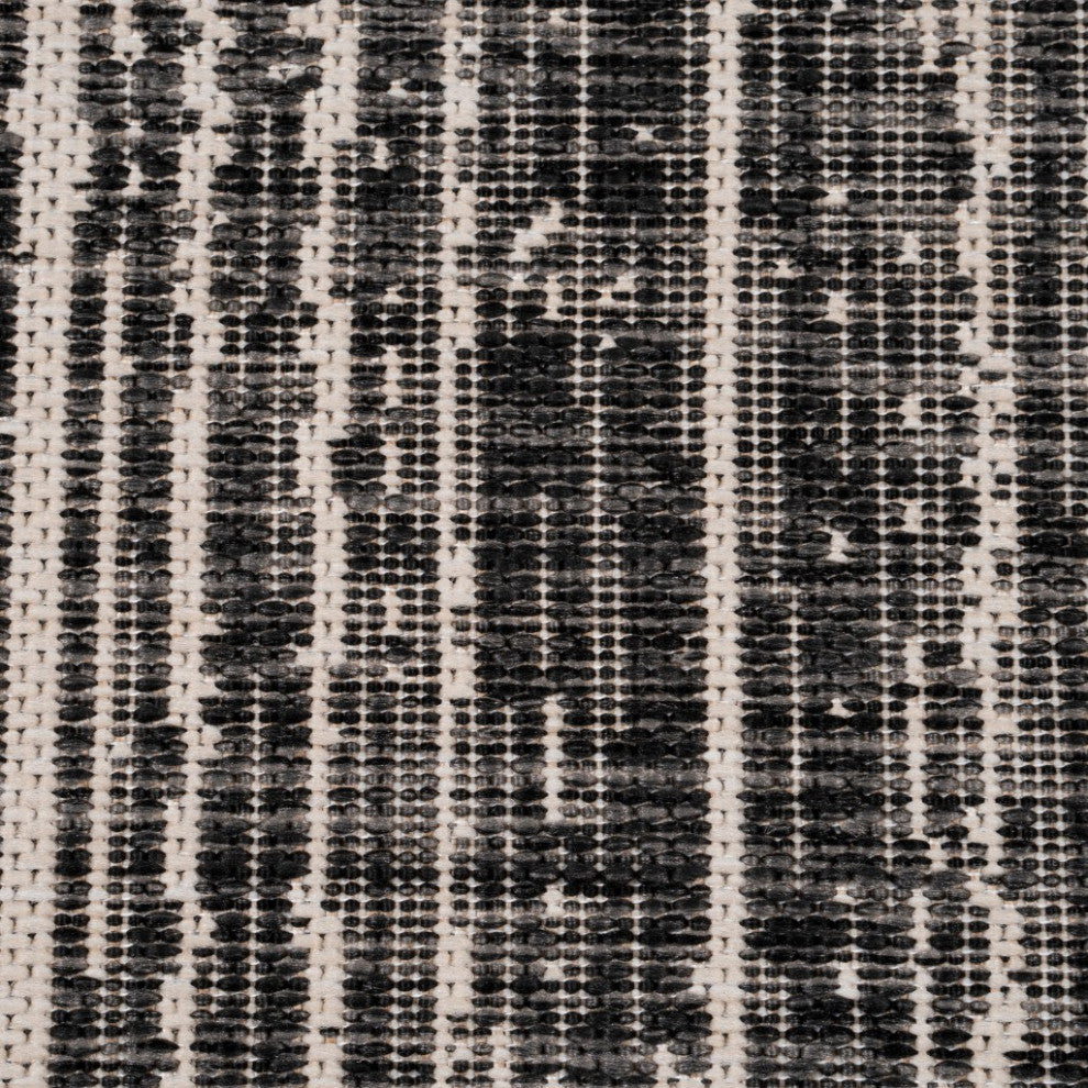 8" x 10" Gray Gradient Indoor Outdoor Area Rug