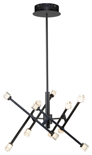Batton 14.5W LED Pendant, Black