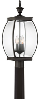 Oasis 3-Light Outdoor Lantern, Medici Bronze