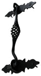 Birdcage Iron Cabin Hook Coating Black 6 1/2 Inch set of 2