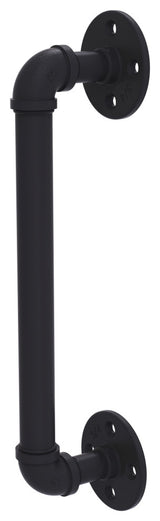 Pipeline Door Pull, Matte Black, 18"