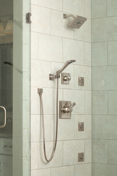 Delta Dryden Premium Single-Setting Adjustable Wall Mount Hand Shower, Stainless