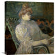 "Woman Reading (Femme Lisant)" Artwork, 19"x22"