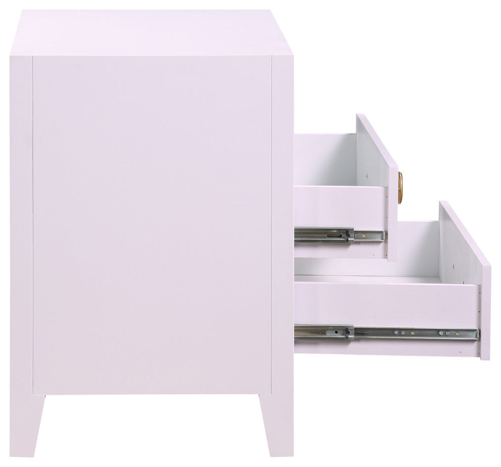 Bowtie Night Stand, Pink