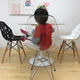 EZ Mod 2 Lexy Eiffel Base Ghost Chair, Clear