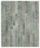 Rug N Carpet - Handwoven Anatolian 8' 2" x 9' 11" Overdyed Patchwork Area Rug