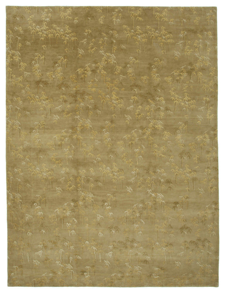 Rug N Carpet - Handwoven Oriental 9' 9" x 13' 4" Pastel Oushak Area Rug