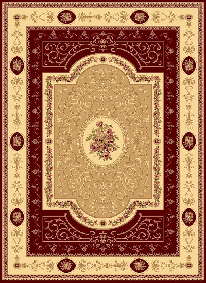 New Vision, F. Aubusson Cherry, 9''10"x13''2"