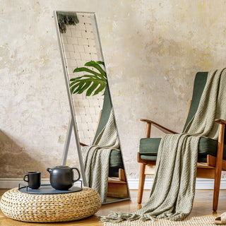Traverse Modern Cheval Mirror, Full-Length Mirror, Floor Mirror, 64"x18"