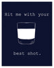 Hit Me With Your Best Shot 11x14 Canvas Wall Art