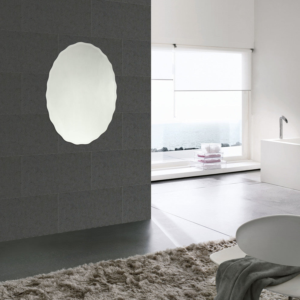 Myrlin Large Frameless Wall Mirror 20"x28"