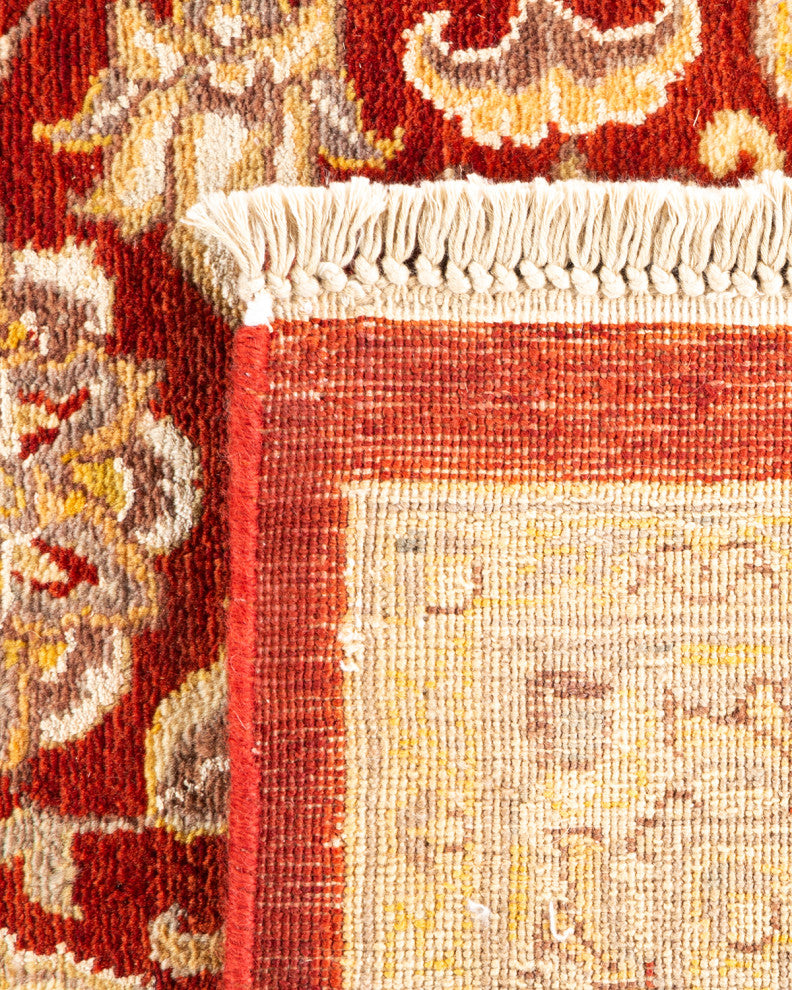 Jhansi, One-of-a-Kind Hand-Knotted Area Rug Red, 8'1"x10'2"
