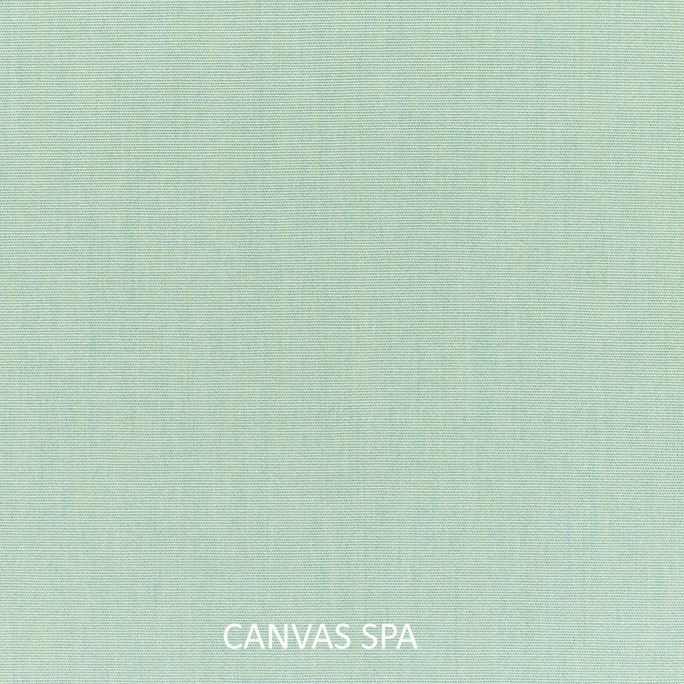 Sunbrella Canvas Spa Green Outdoor Bench Cushion