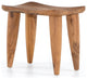 Zuri Outdoor Stool Aged Natural Teak