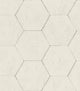 Bascom Dove Stone Hexagon Wallpaper Bolt